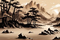 林的后面起什么名字